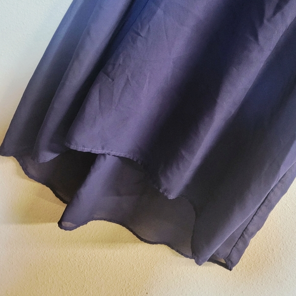 Faded Glory Hi-Low Shirt Dress - Picture 7 of 10